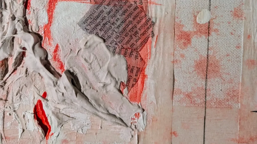 Contemporary abstract art installation at Felipe Peña Studio. Large-scale canvas for Chelsea NYC lofts and modern gallery spaces. 2025 exhibition view.