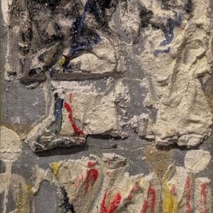 Atmospheric soot-inspired abstract composition by Felipe Peña. Fine art for minimalist collectors in Tribeca and Hudson Yards.